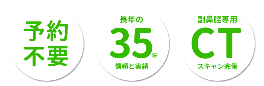 地域の皆様に愛される耳鼻咽喉科へ。